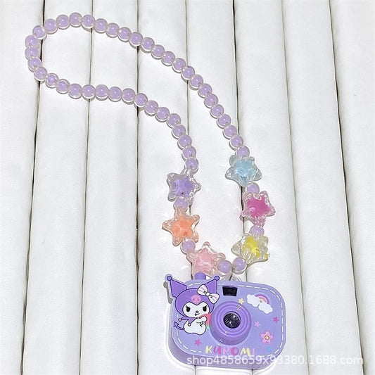 Children's Day Gift For Little Projection Camera Necklaces