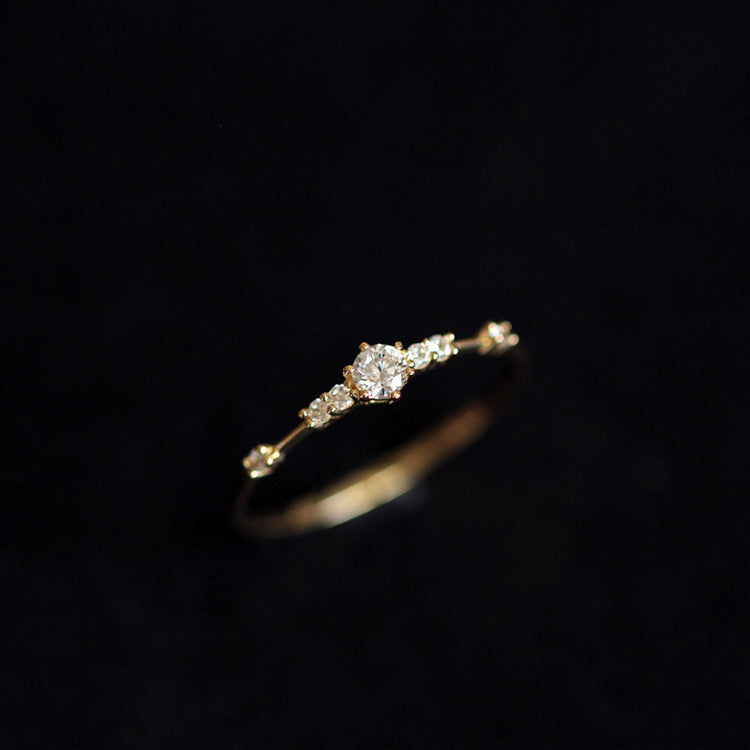 Sterling Sier Gold Plated Pieces Extremely Slim Delicate Indie Ring