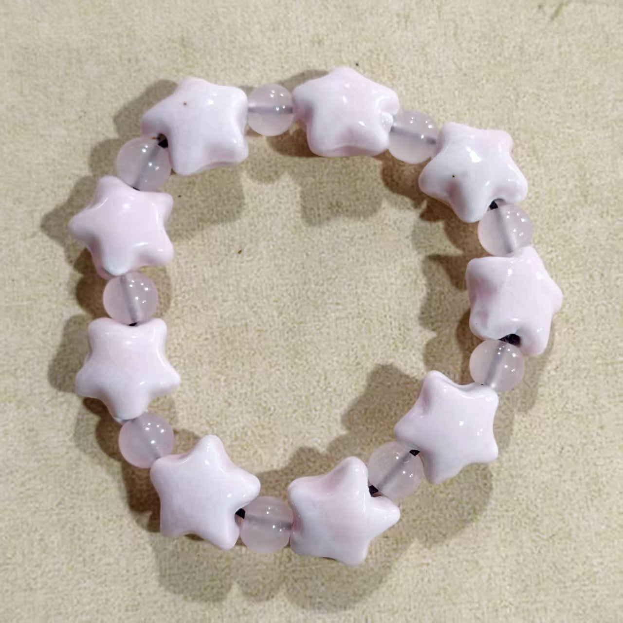 Alloy Ceramic Ethnic Style Single Handmade Filament Bracelet