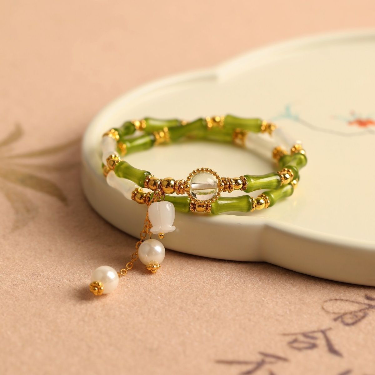 Drainage National Style Chinese Design Retro High Sense Bracelets