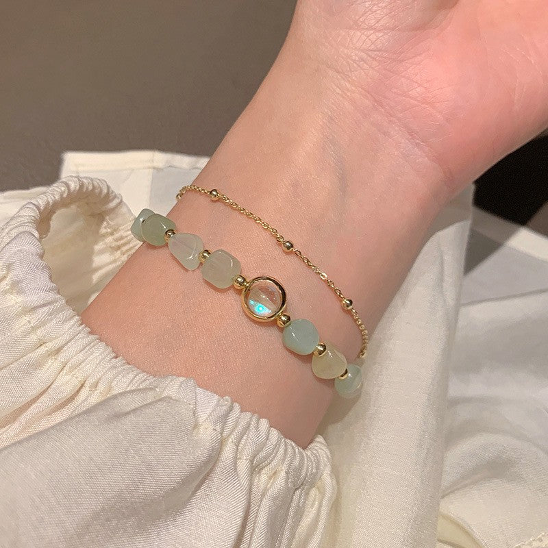 Women's Bow Twin Light Luxury Minority High-grade Exquisite Bracelets