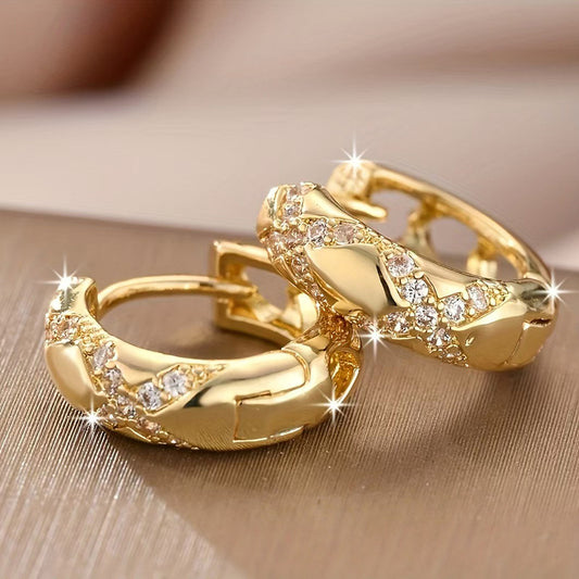 Women's & Men's Shi Cross Micro Inlaid Zircon Style Hollow Out Senior Simple Rings