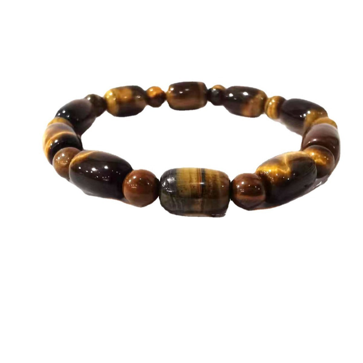 Agate Bead Column Barrel Shaped Live Bracelets