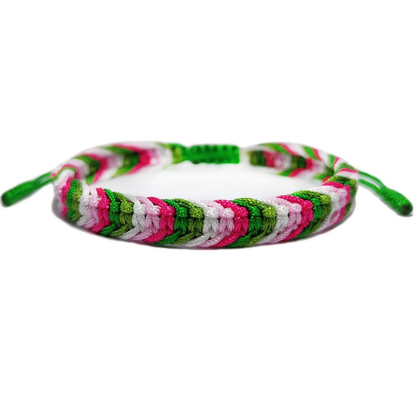 Hand Woven Rope Flag Color Matching Australia Bracelet