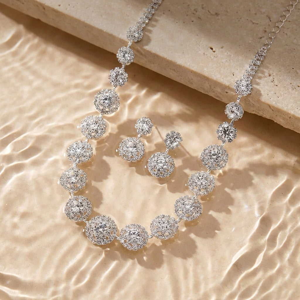 Women's Light Luxury Simplicity Flash Exquisite High-grade Necklace