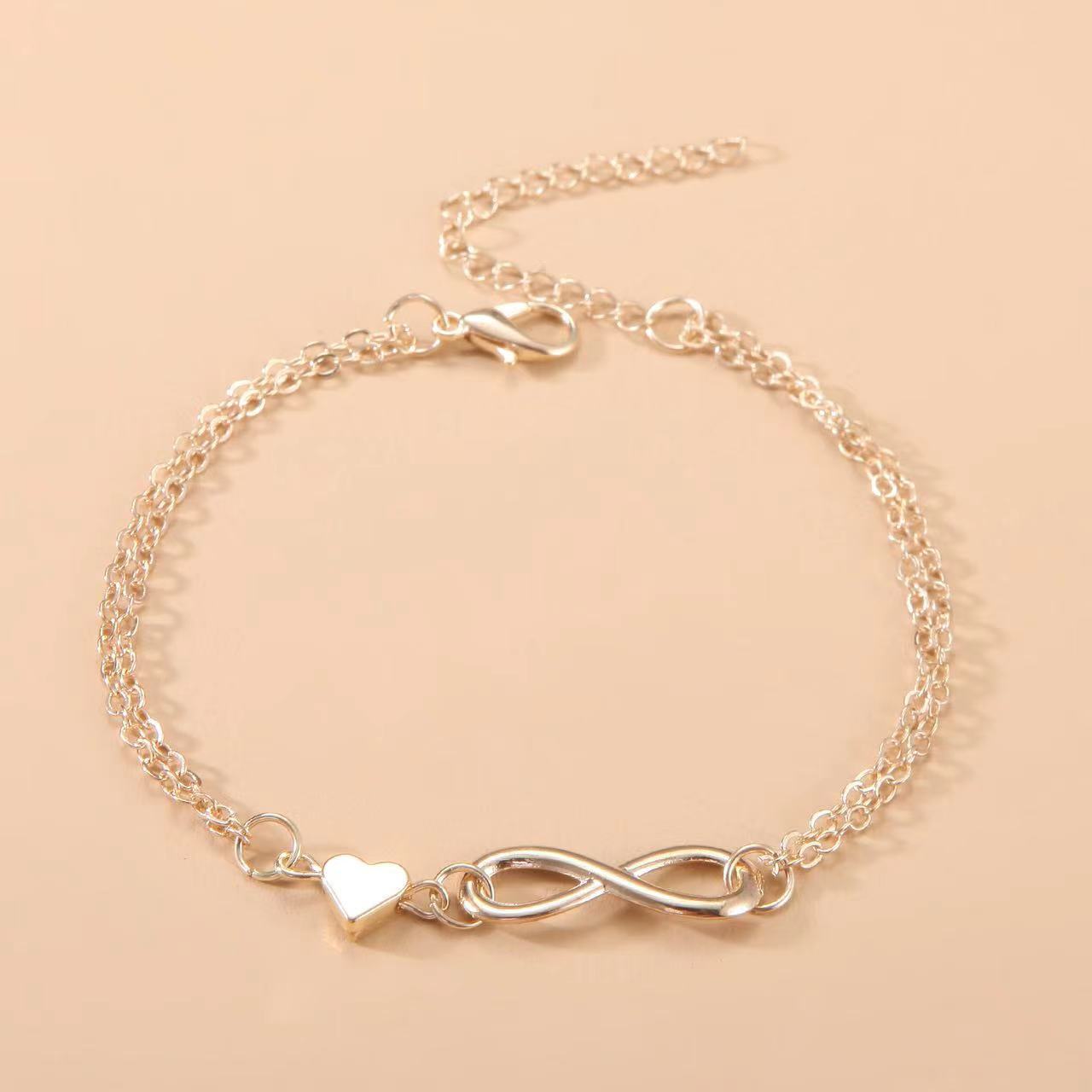 Classic Infinite Symbol Digital Love Combination Bracelets
