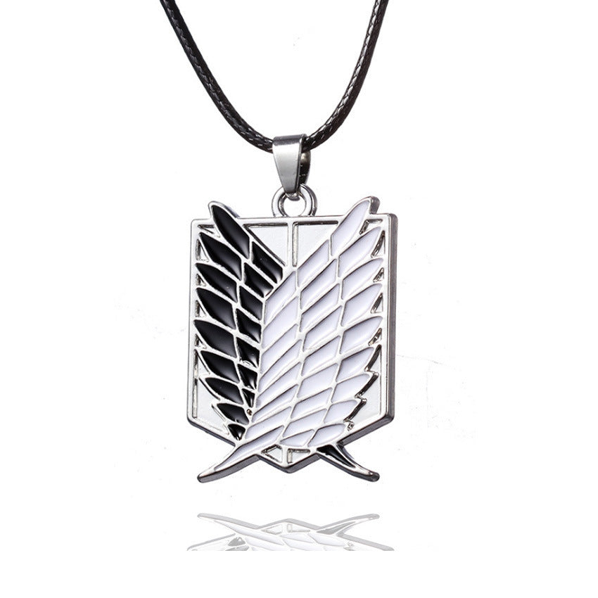 The Change Of Hot Blood Derivative Wings Sword Law One-horned Necklace