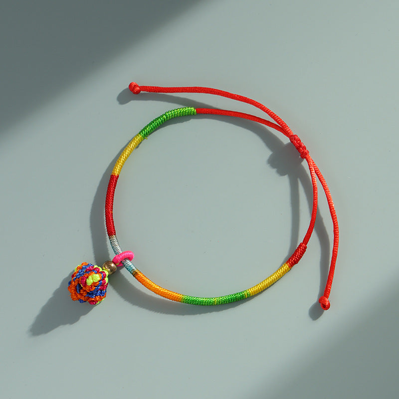 Dragon Boat Festival Colorful Rope Ethnic Style Bracelet