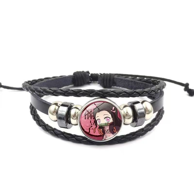 Source Anime Peripheral No Time Stone Woven Bracelet