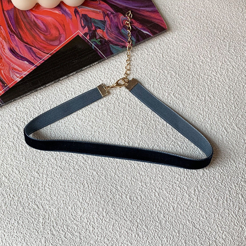 Veet Band Gothic Classic Simple Combination Necklace
