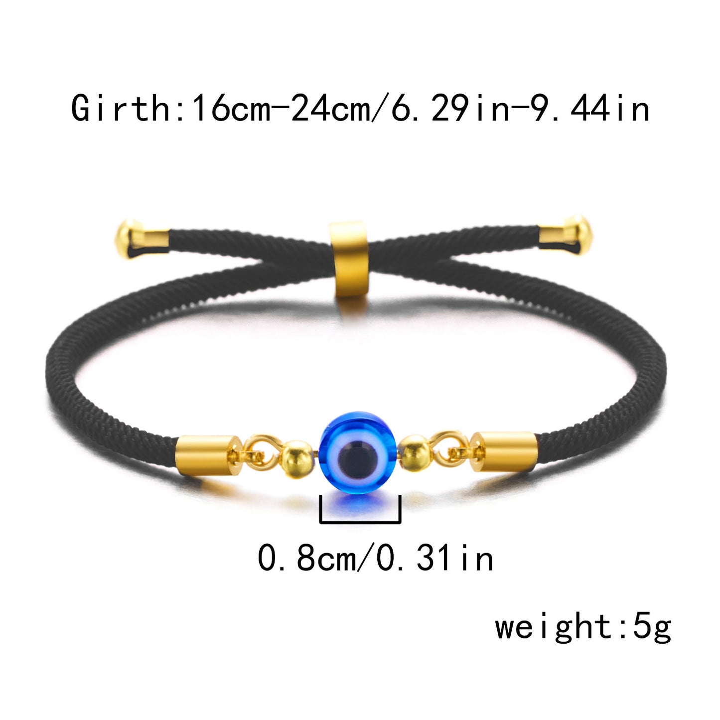 Blue Eyes Wild Devil's Eye Carrying Strap Bracelets