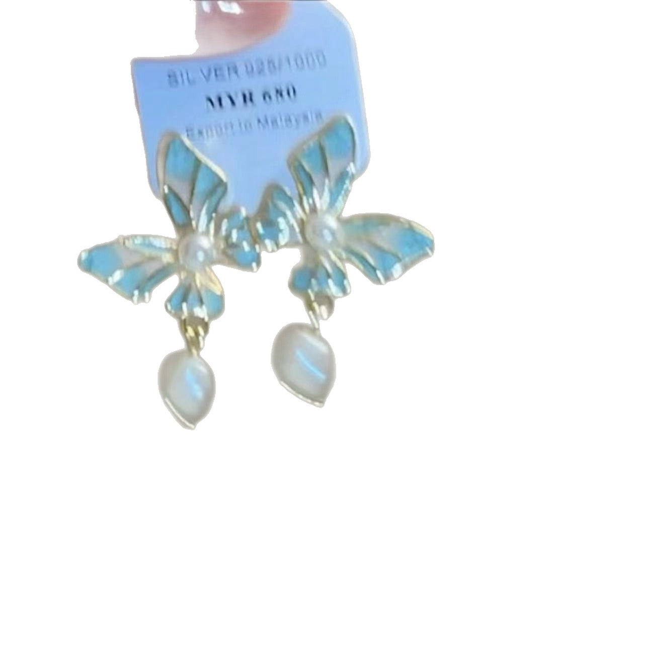 Luxury Pearl Water Drop Niche High Sense Temperament Fashion Earrings