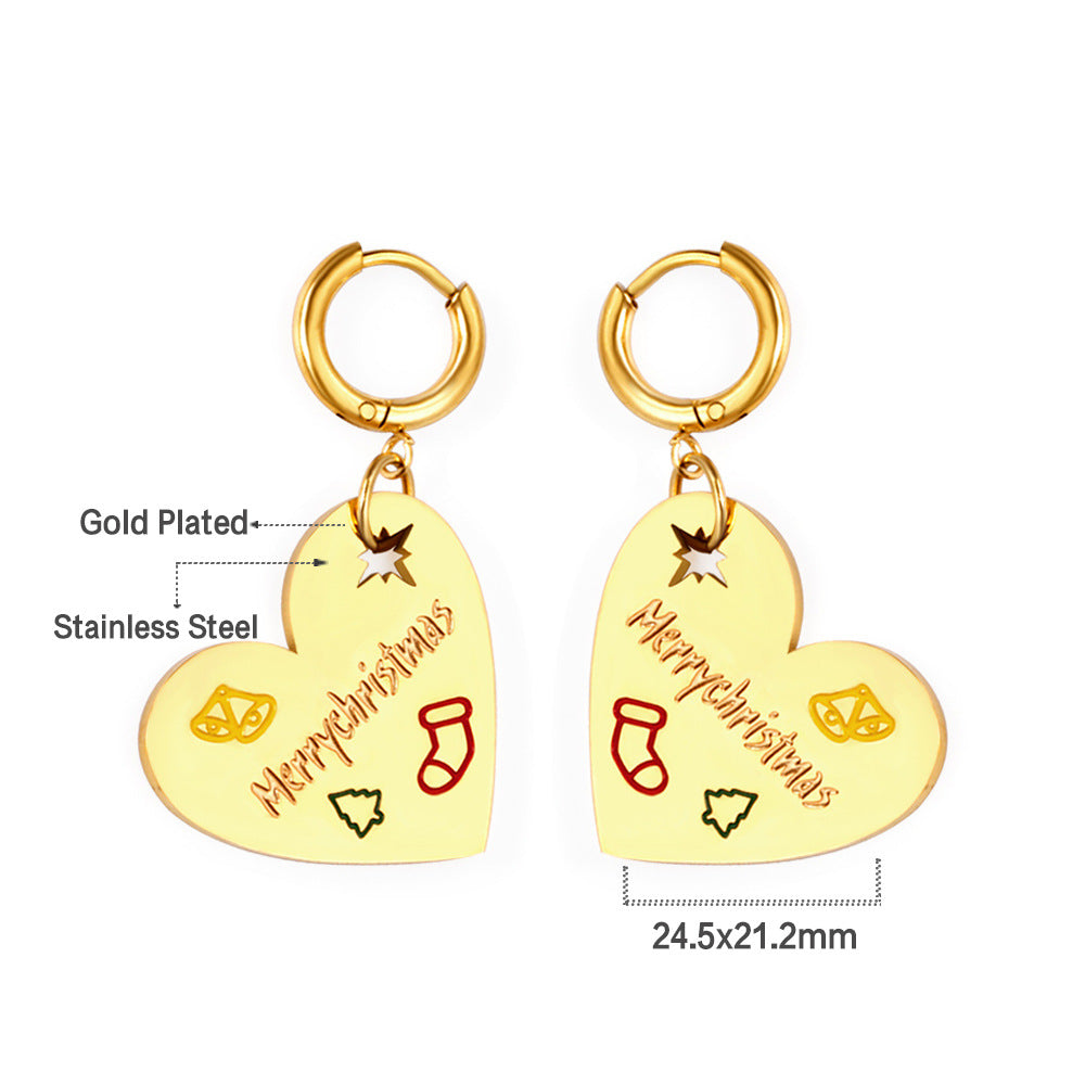 High-grade Special Interest Light Luxury Stainless Earrings