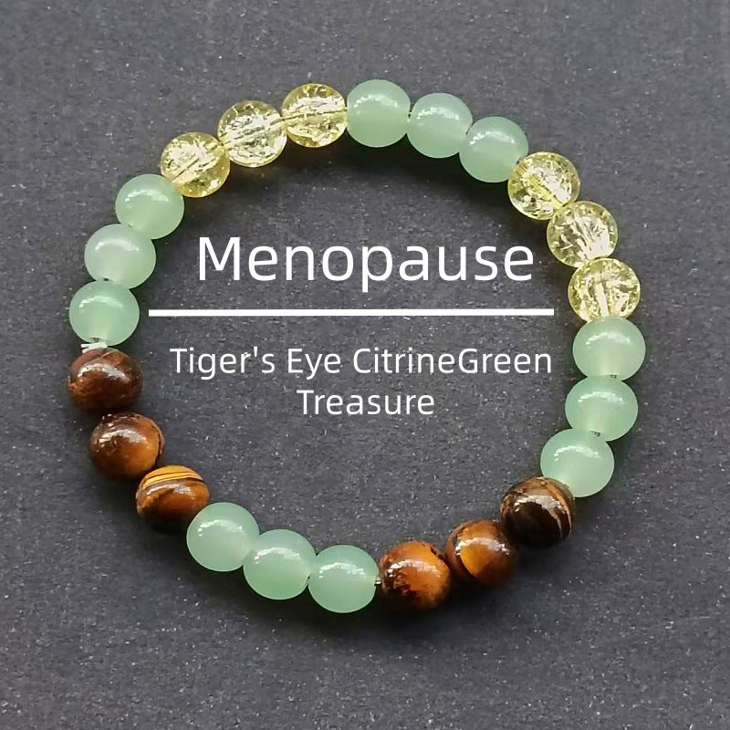 Glamorous Slouchy Attractive Natural Stone Crystal Bracelets