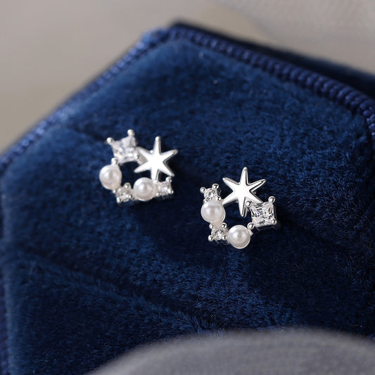 Zircon Fashion Light Luxury Minority Design High-grade Rings