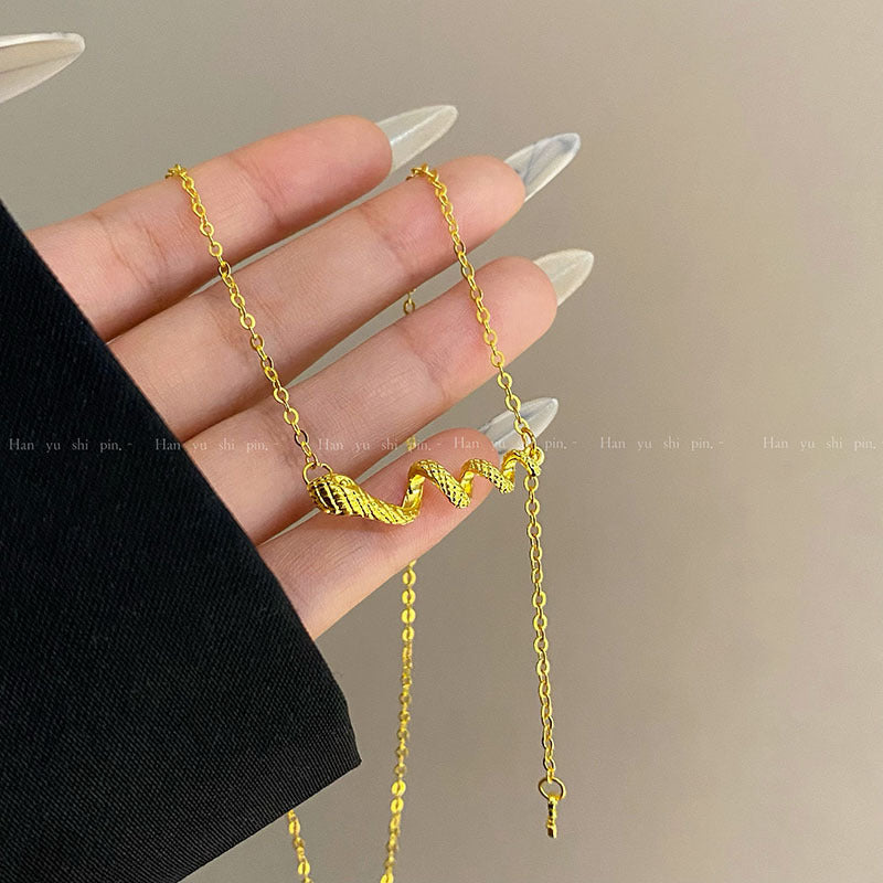 Women's Snakes Retro Creative Hipster Couple Niche Design Rings