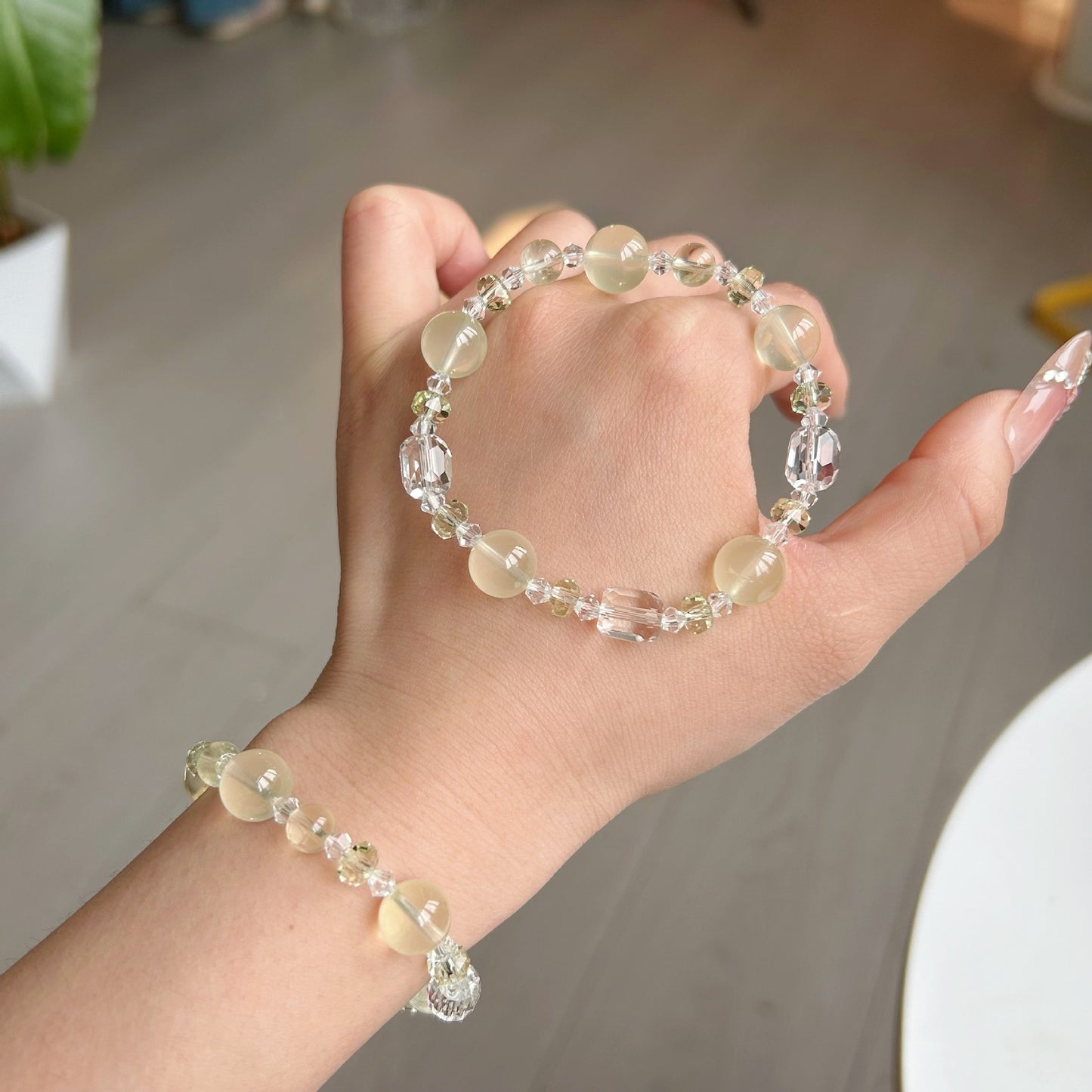 Citrine Purple Sugar With Crystal Exquisite Gentle Female Live Bracelets
