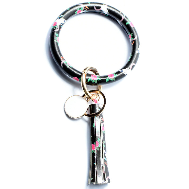 Christmas Pure Leather Key Creative Chain Bracelet