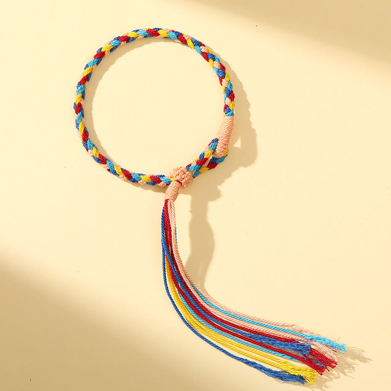Children's Dragon Boat Festival Colorful Rope Hand-woven Small Bracelets