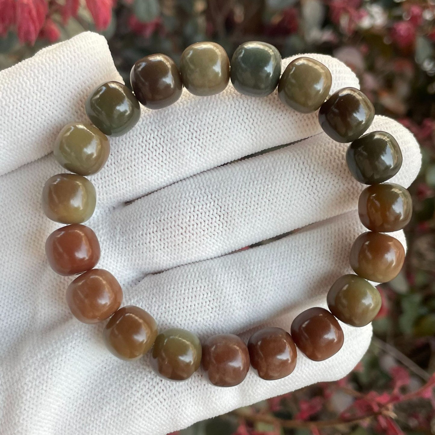 Bodhi Candy Color Single Circle Pliable Temperament High Throw Three Bracelets