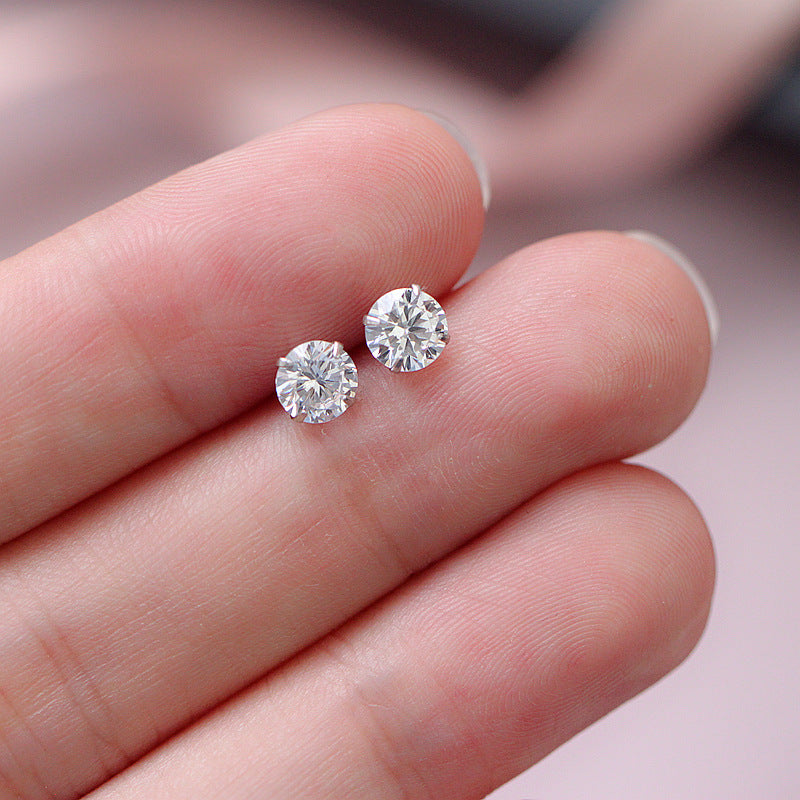 Women's & Men's To Take Off Personality Loose Diamond Earrings