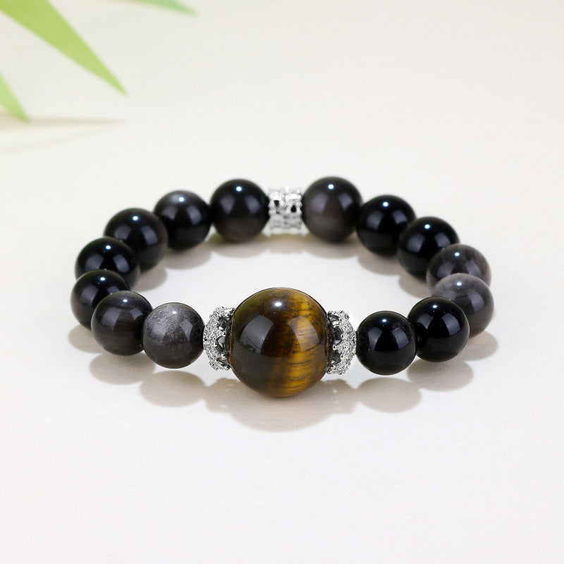 Women's & Men's Beaded For To Relieve Anxiety Natural Crystal Lucky Bracelet
