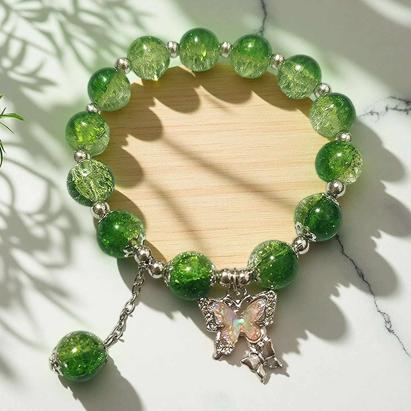 Fantasy Flower Glazed Female Gradient Contrast Bracelet