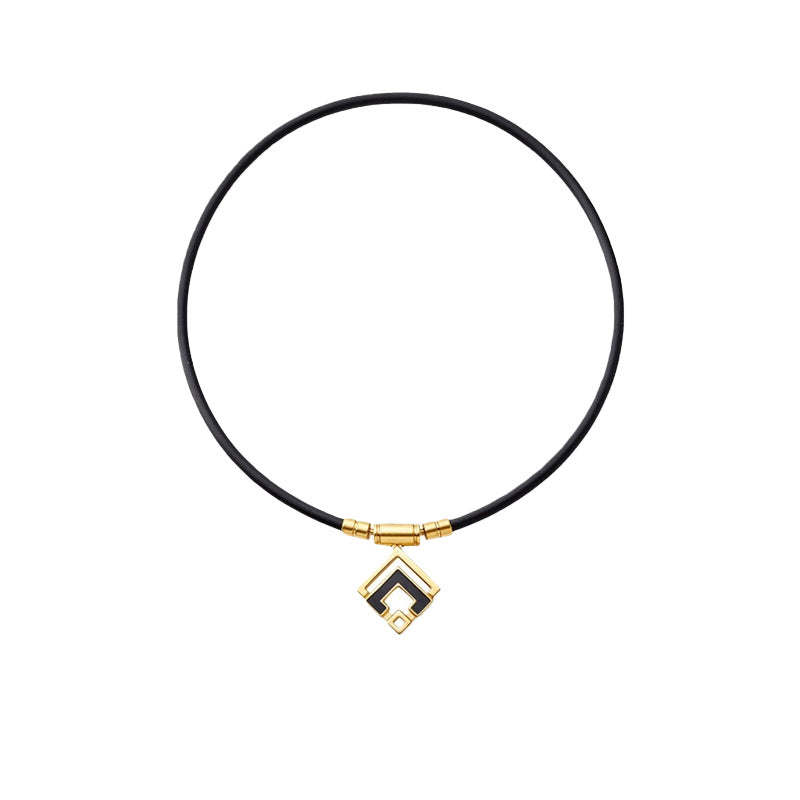 Vertebra Niche Exquisite Energy Loop Stylish Simple Necklaces