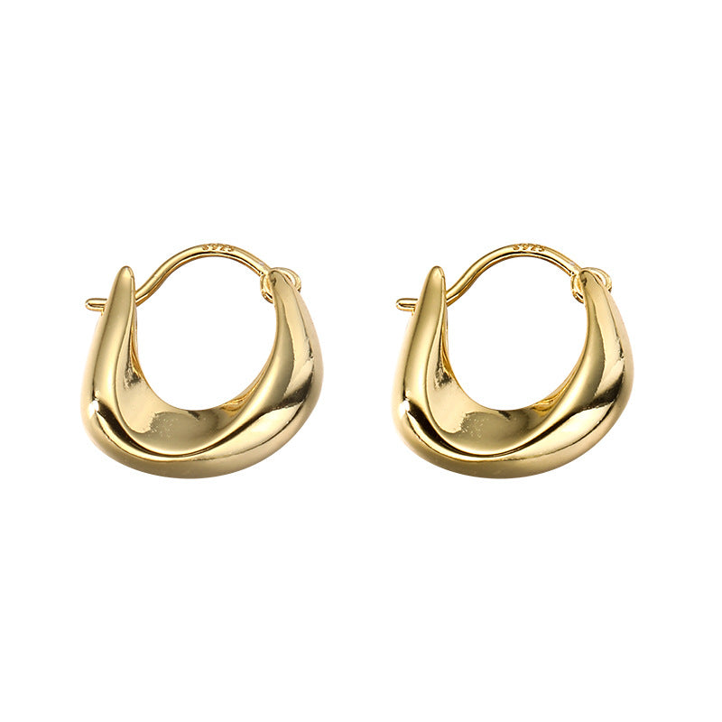 Design Ear Sier Needle Elegant High-grade Rings