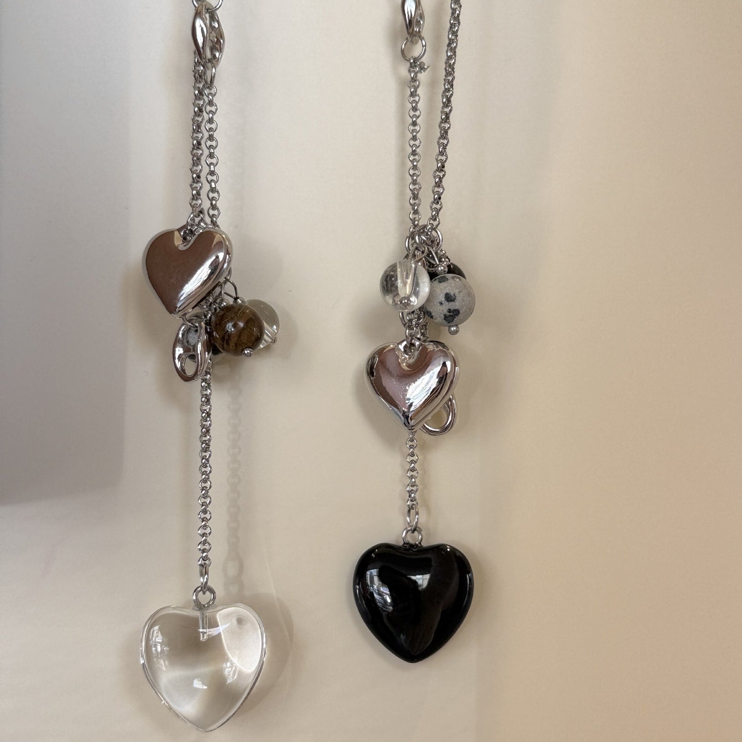 Women's Hole Chain Heart Shaped Love Long Temperamental Necklace