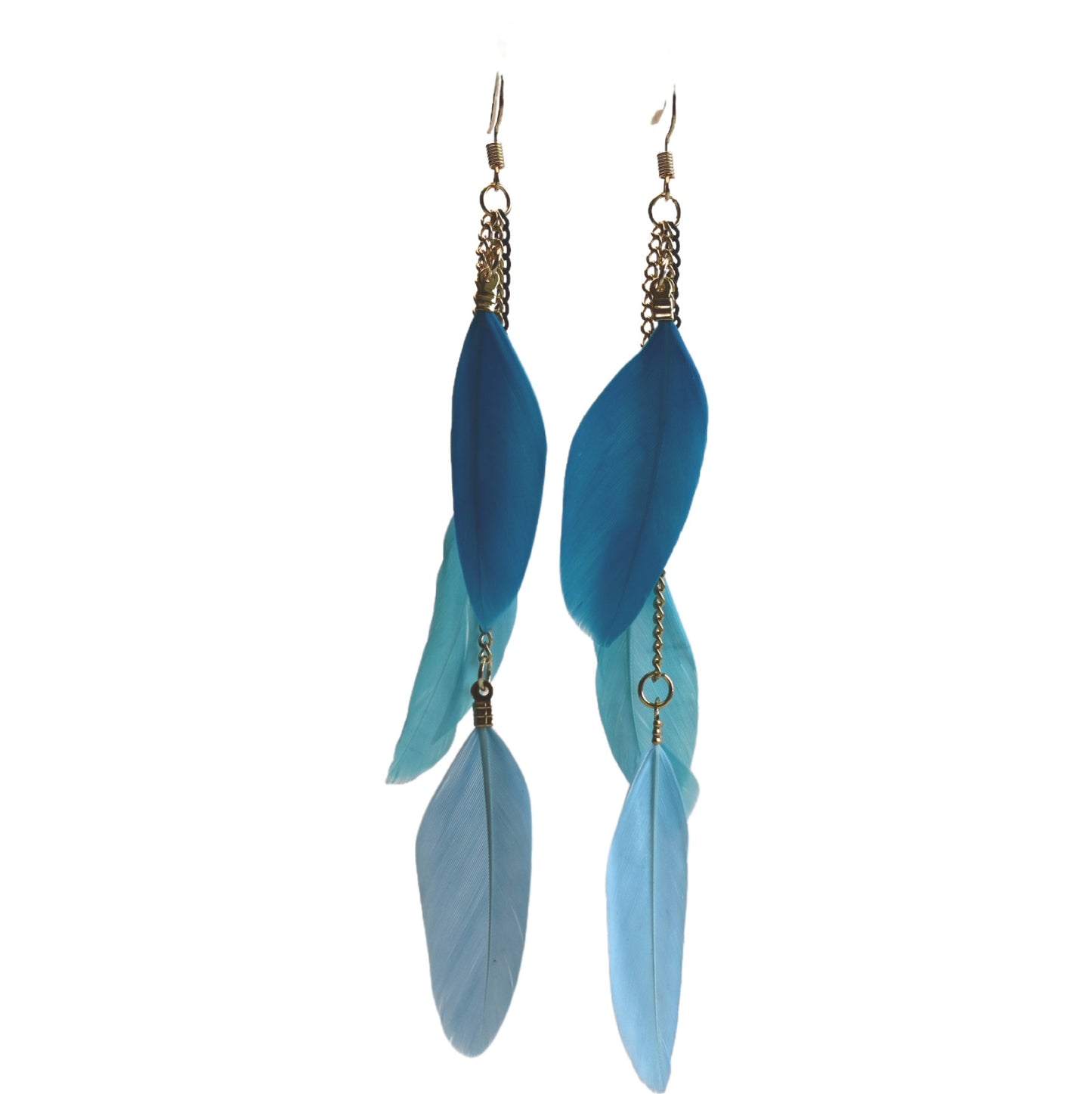 Classy Casual Cool Ethnic Style Feather Earrings