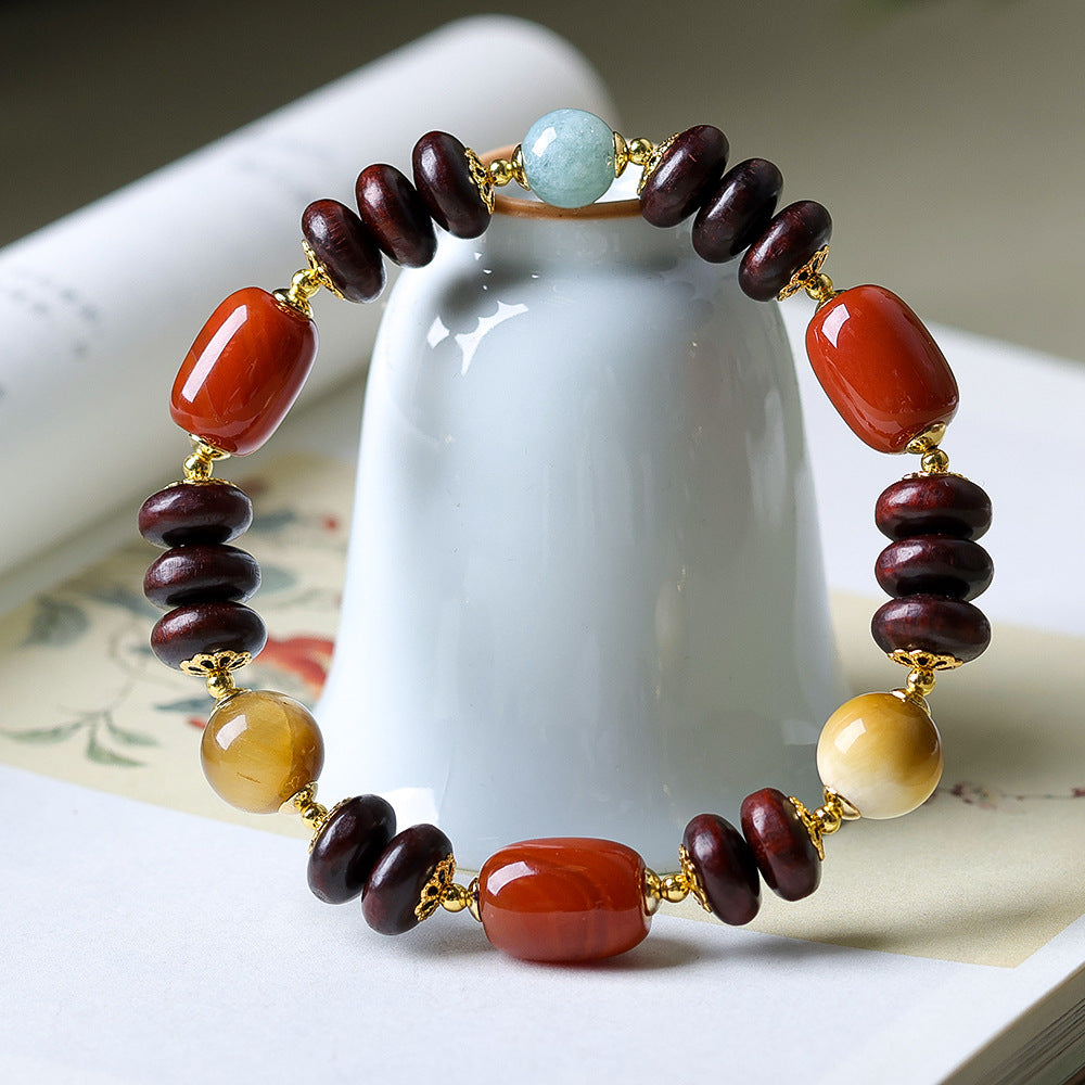 Sen Southern Red Agate Bodhi Tibet Bracelets