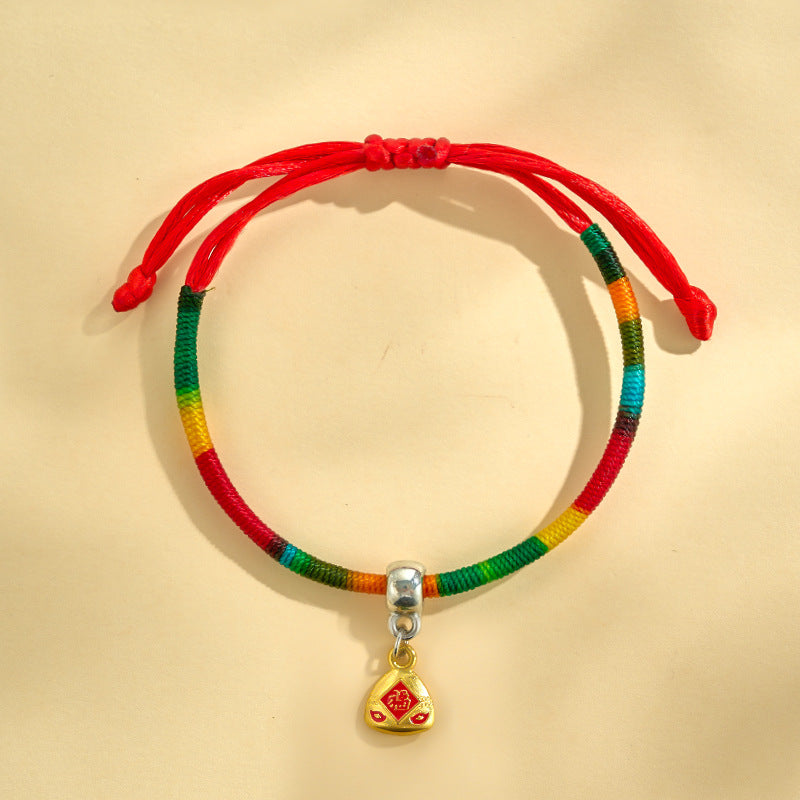 Children's Dragon Boat Festival Colorful Rope Hand-woven Small Bracelets