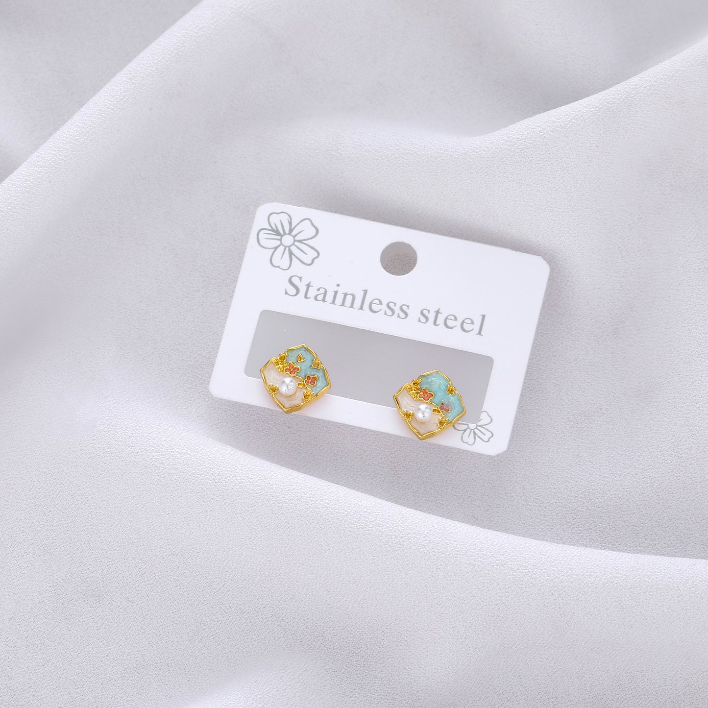 Style Pearl Affordable Luxury Fashion Simple Fresh Holiday Stud Earrings