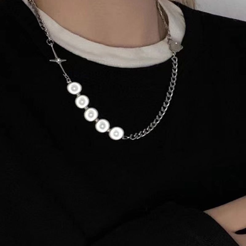 Women's Steel Sweater For Niche Design Trendy Necklaces