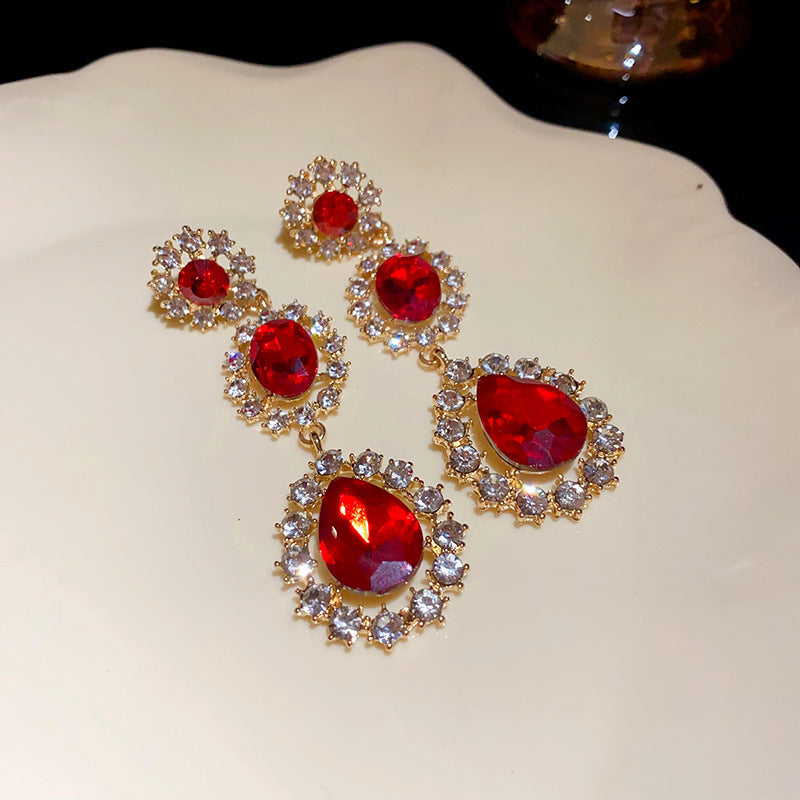 Elegant Drop Round Light Luxury Minority Necklaces