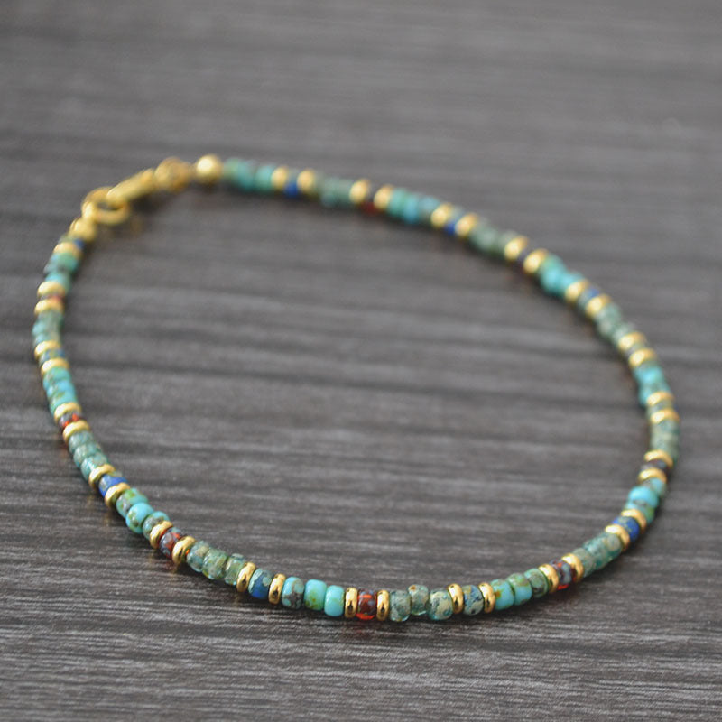 Picasso Antique Beads Bohemian Handmade Beaded Retro Literary Simplicity Bracelets