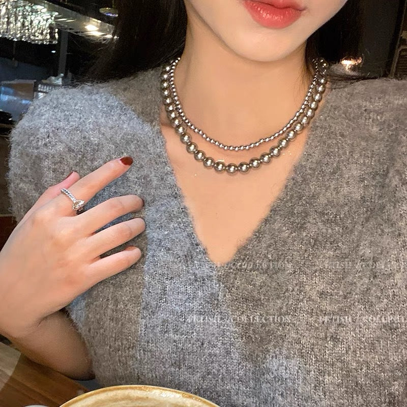 Pearl Short Light Luxury Minority Clavicle Necklaces