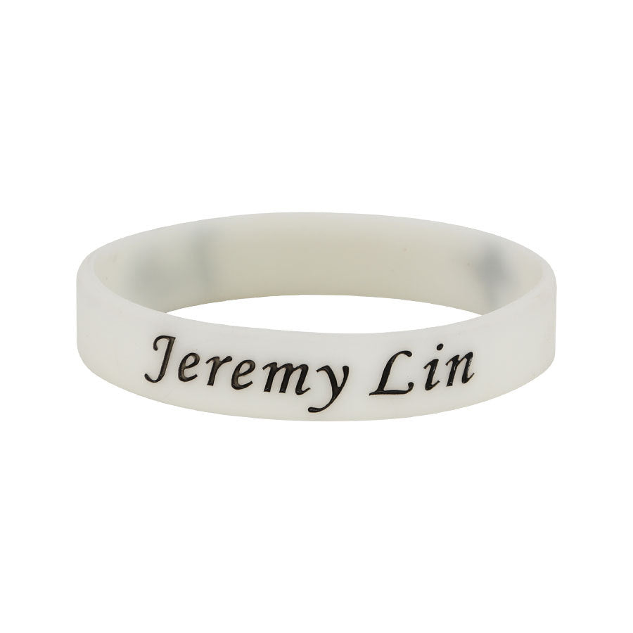 Star Concave Thickened Silicone Kobe James Basketball Bracelet