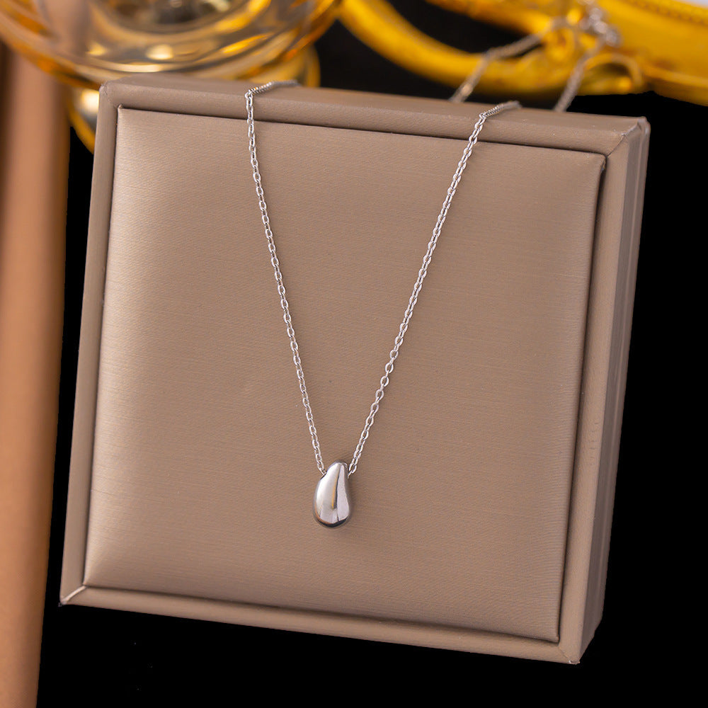 Water Drop Female Niche Bag Simple Affordable Luxury Fashion Temperament Necklace