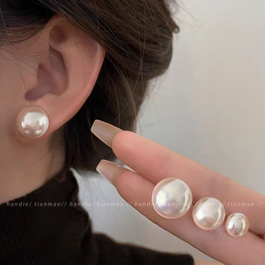 Light Pearl Female Needle Luxury Temperament Niche Earrings