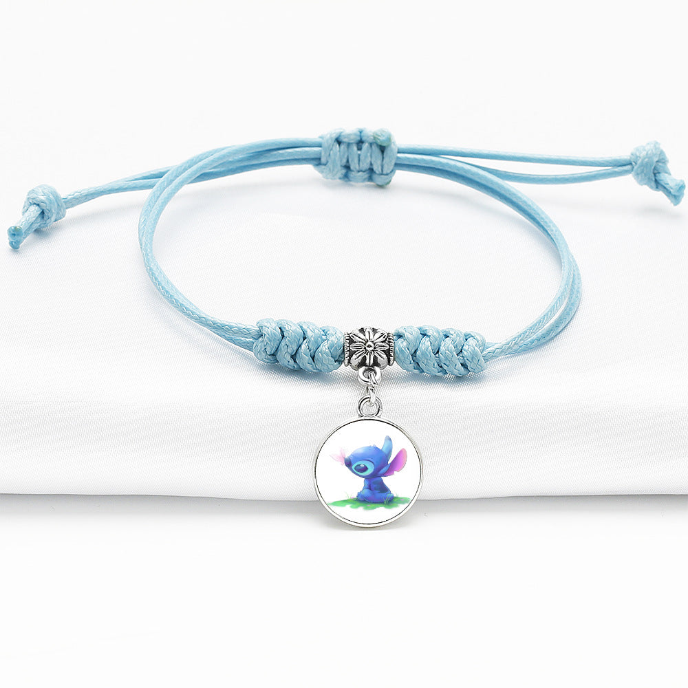 Star Stitch Blue Cartoon Dorje Knot Bracelets