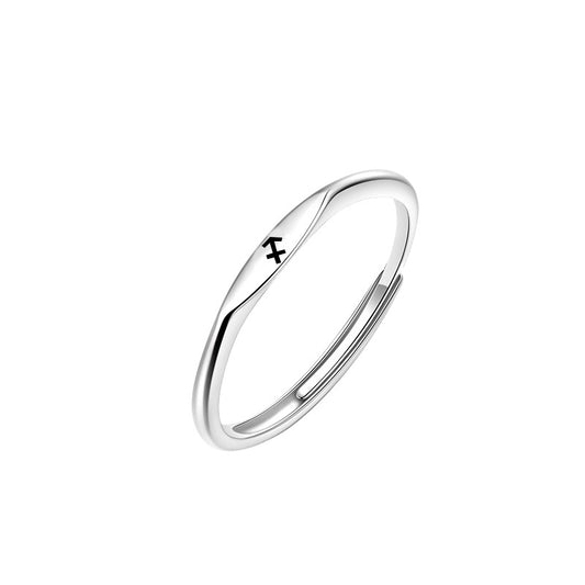 Under Banyan Tree Twee Constellations Female Simple Personality Scorpio Rings