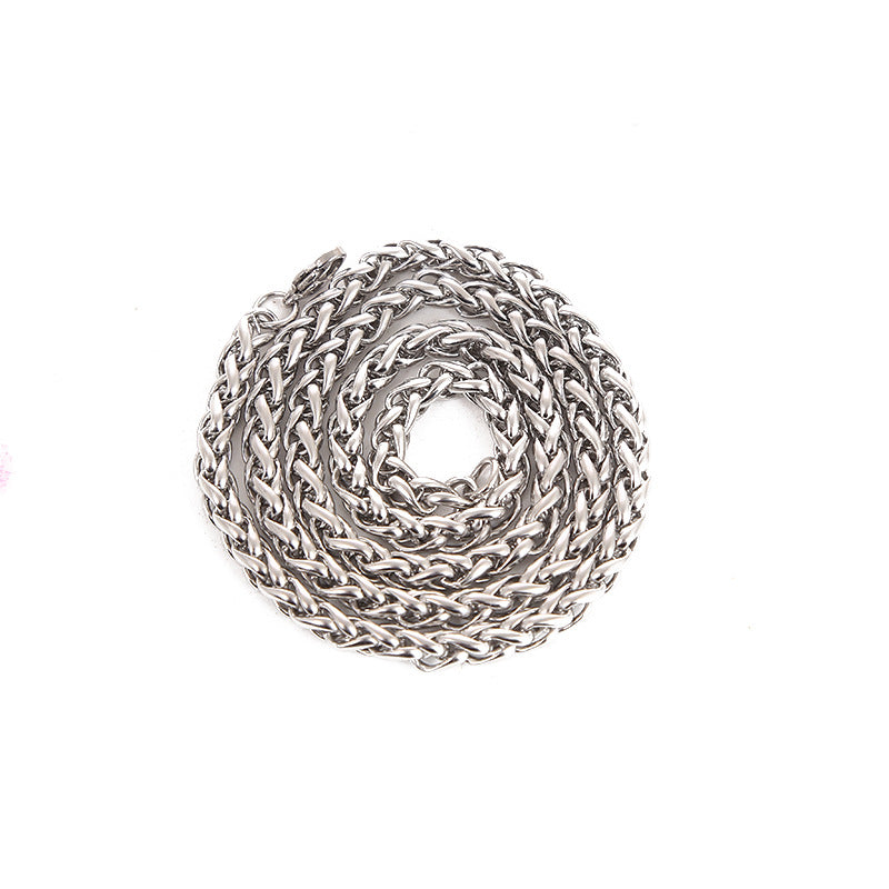 Men's Stainless Steel Chain Jewelry Accessories Titanium Necklaces