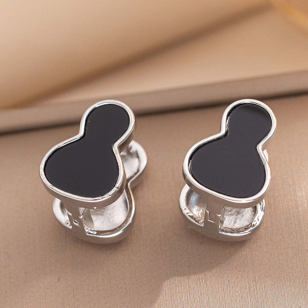 Simple Classic All Match Fashion Zircon Earrings