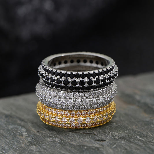 Women's & Men's Luxury Gang Drill Wedding Diamond Personalized Proposal Bracelets