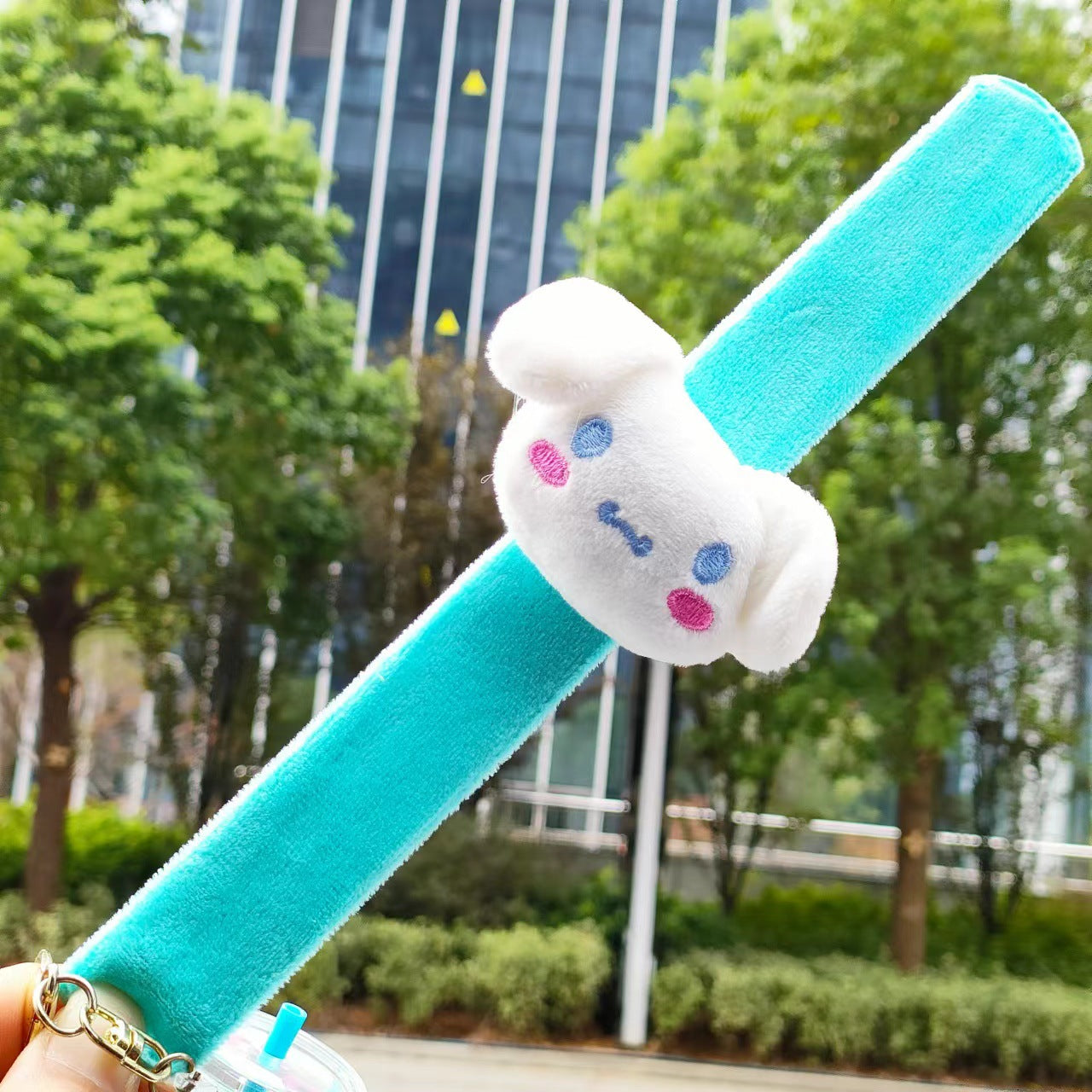 Children's Plush Cartoon Pop Sunflower Couple Female Bracelet