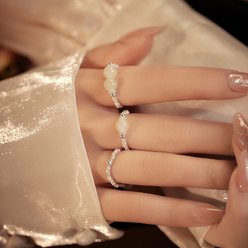 Small Pieces Of Under Banyan Tree Female Niche Rings