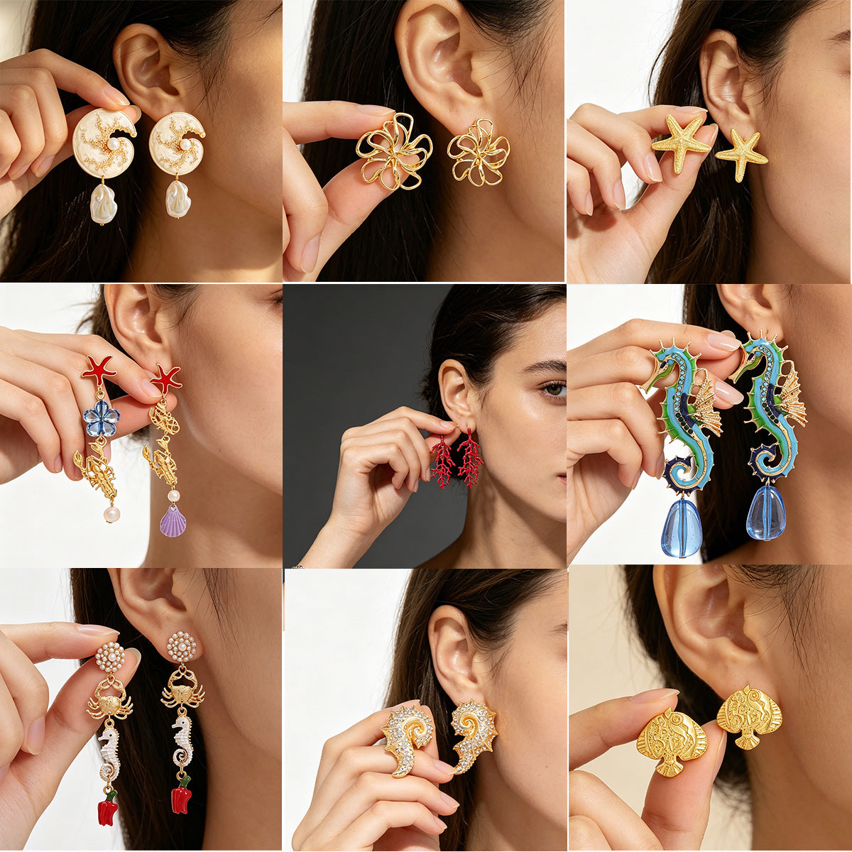 Women's Marine Elements Personalized For Daily Wear Stud Earrings