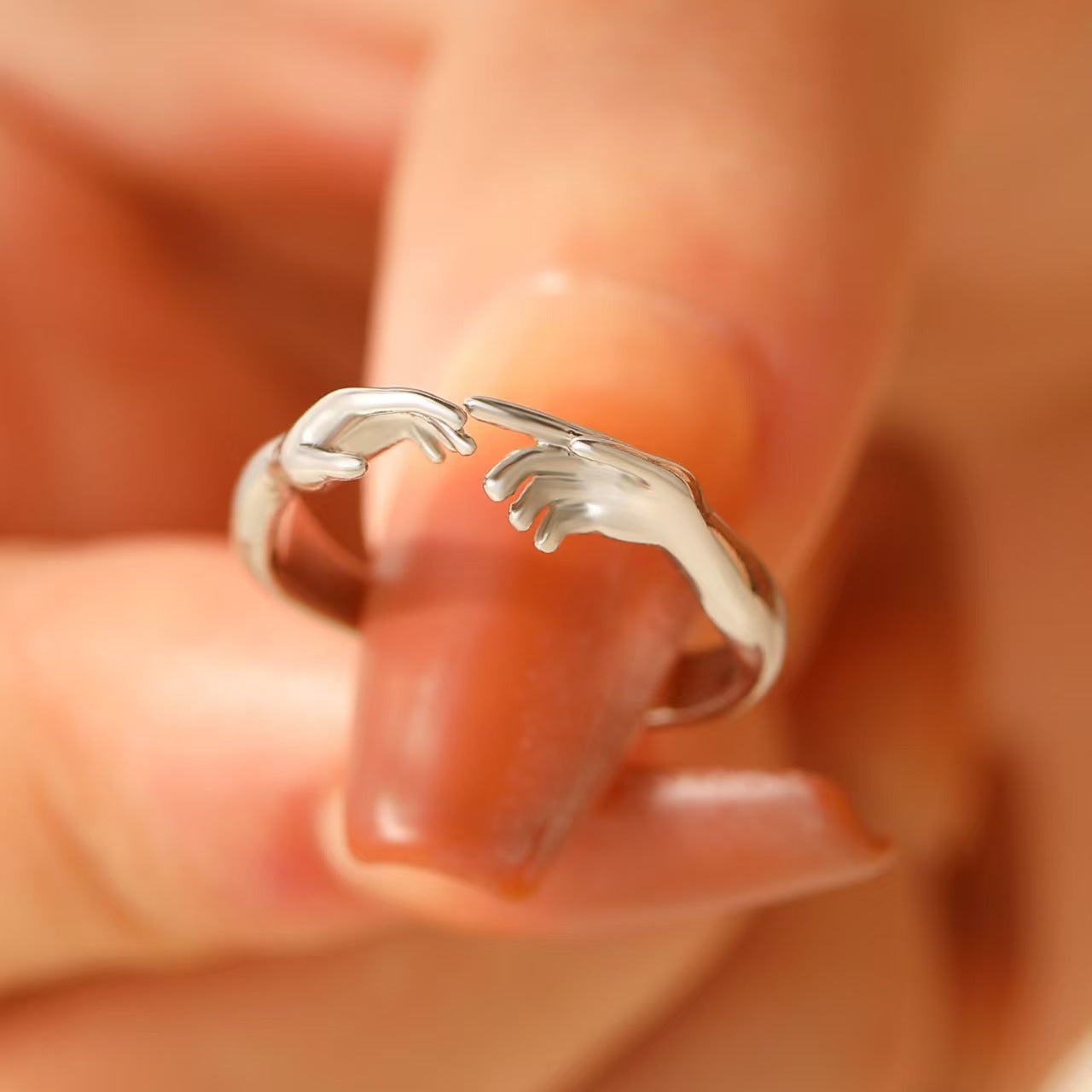 Create Two-hand Opening Adjustable Female Niche Rings